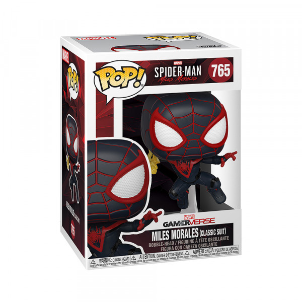 Funko POP! Marvel Spider-Man Miles Morales: Miles Morales (Classic Suit)